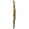 Ekena Millwork Deria Ceiling Medallion (Fits Canopies up to 6"), Hand-Painted Gold, 20 1/4"OD x 1 1/2"P CM20DRGLS - alternate 4